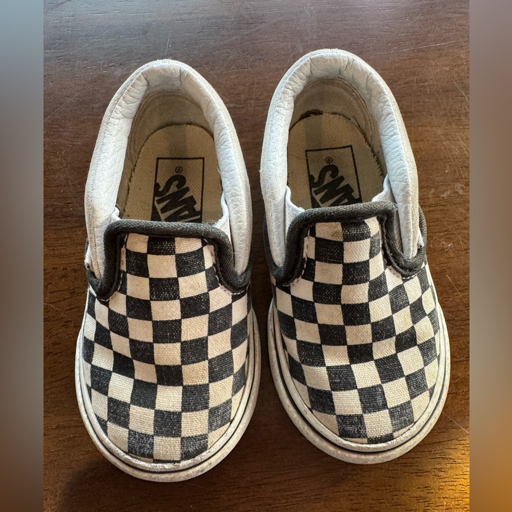 Slip on Checkerboard Vans